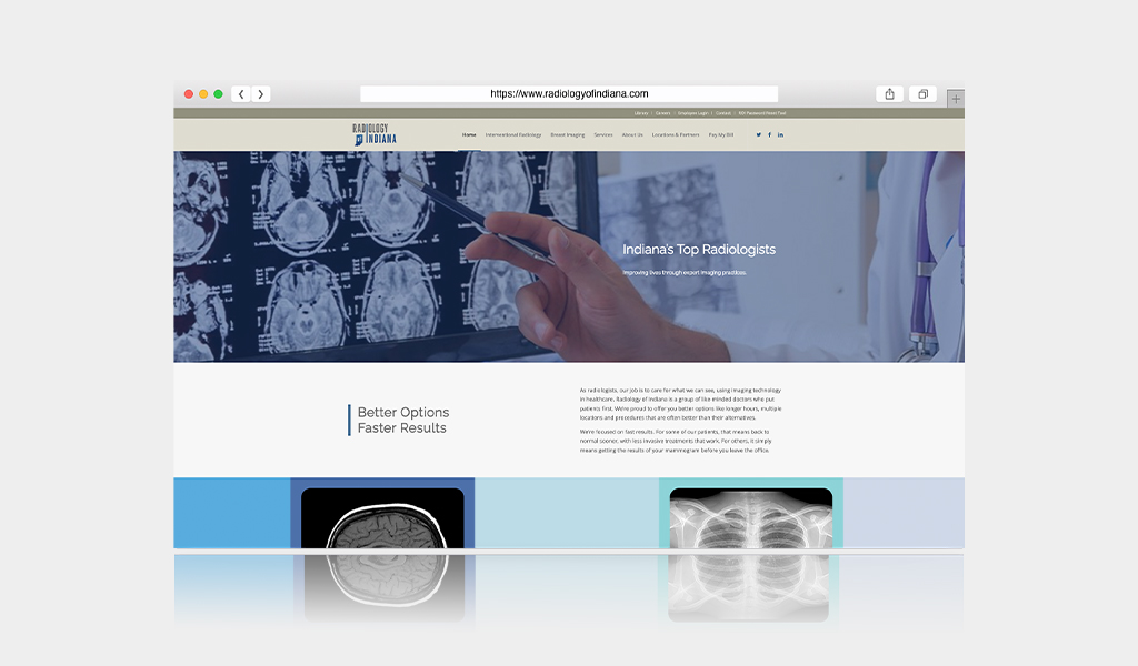 Radiology of Indiana Homepage